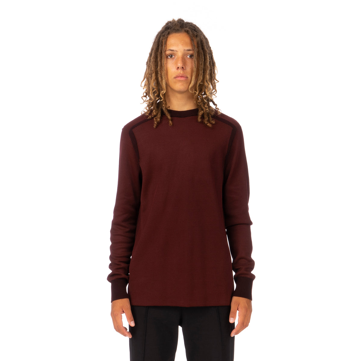 adidas Y-3 | M Classic Knitted Crew Sweater Night Red - GK4528 - Concrete