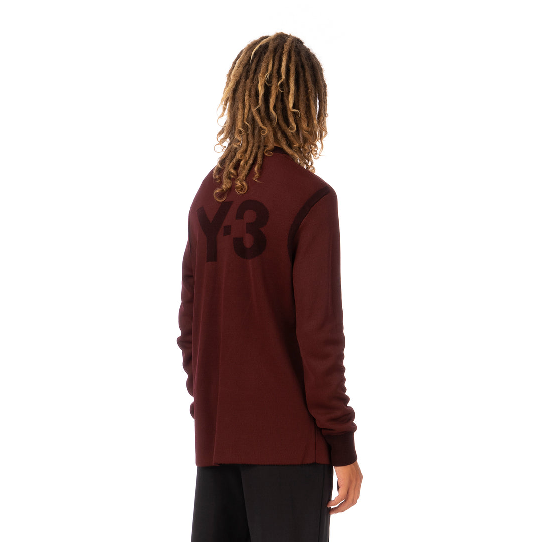 adidas Y-3 | M Classic Knitted Crew Sweater Night Red - GK4528 - Concrete