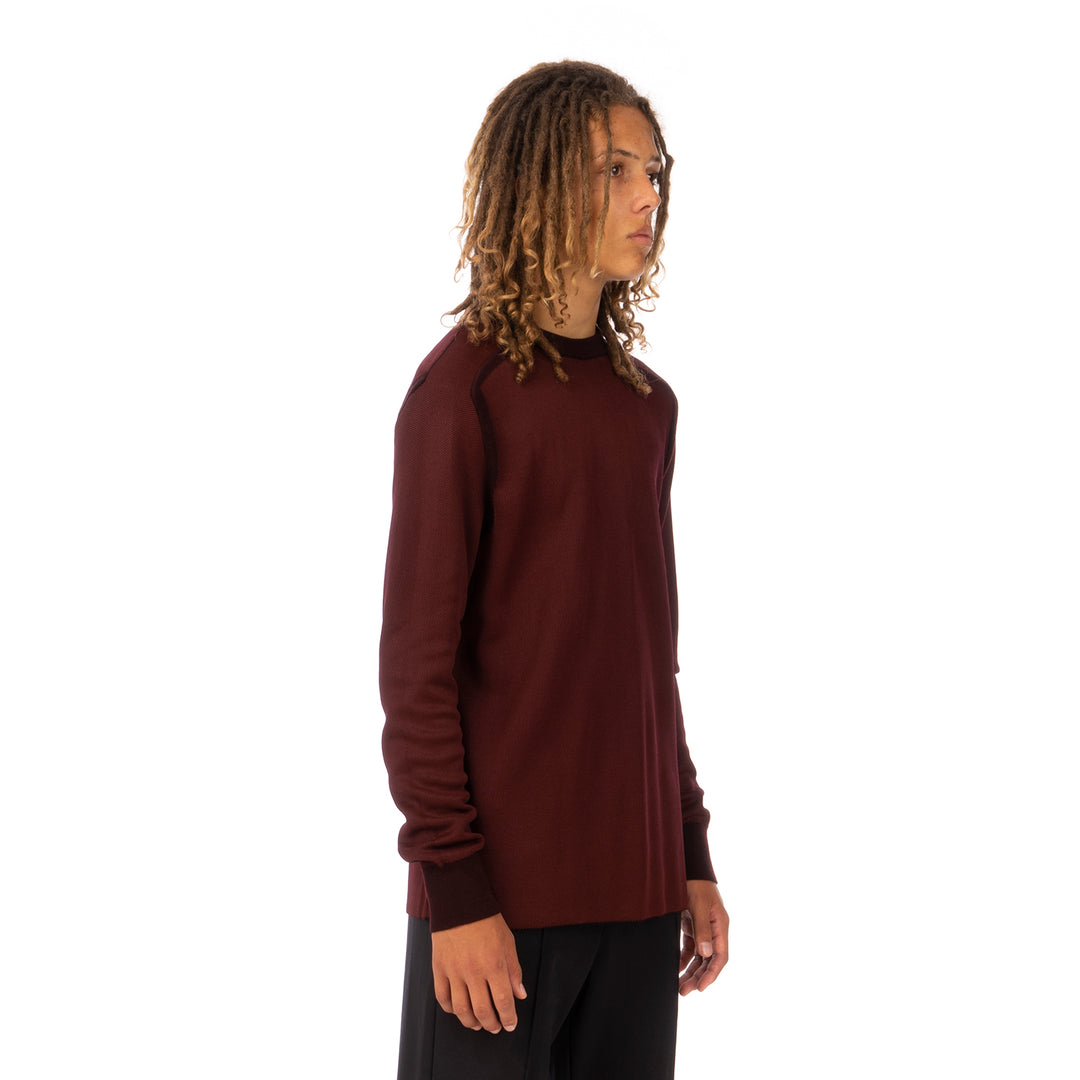 adidas Y-3 | M Classic Knitted Crew Sweater Night Red - GK4528 - Concrete
