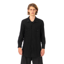 Load image into Gallery viewer, adidas Y-3 | M Classic Wool Flannel Shirt Black - GK4572 - Concrete