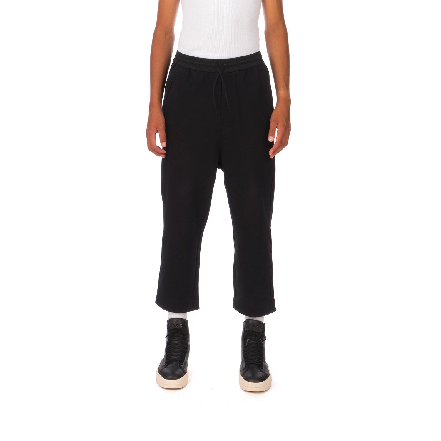 adidas Y-3 | M Classic Terry Cropped Pant Black - FN3392 | Concrete