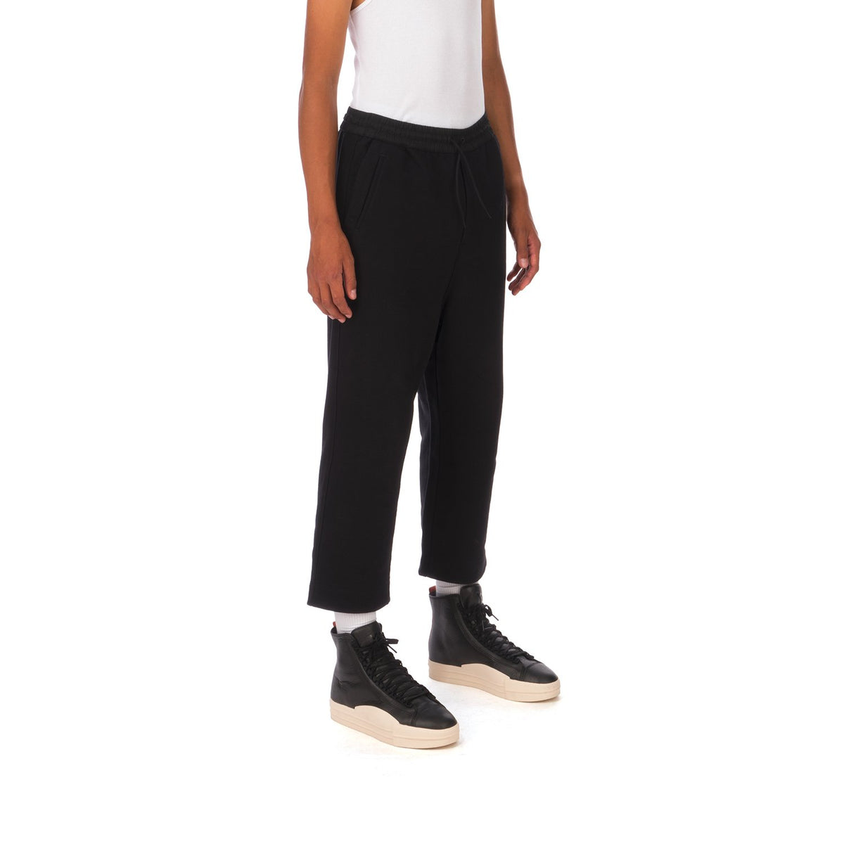 adidas Y-3 | M Classic Terry Cropped Pant Black - FN3392 - Concrete