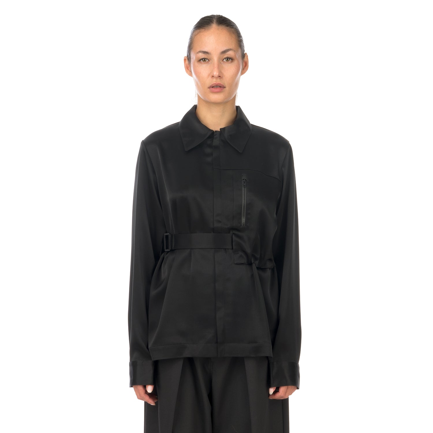 adidas Y-3 | W CH3 Tech Silk Shirt Black - GK4835