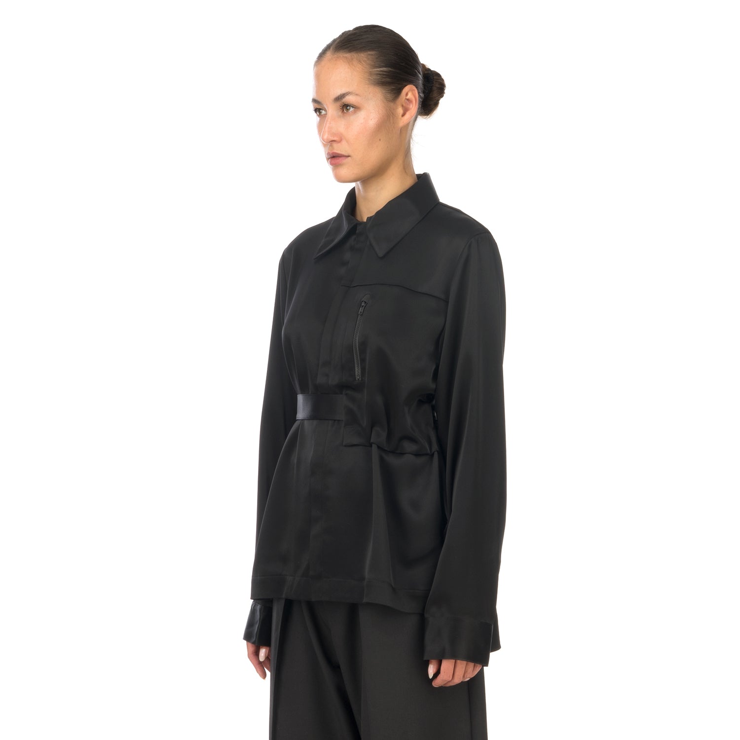 トップス Y-3 23AW TECH SILK SHIR Y-3（ワイスリー）の「TECH SILK SHIRT（シャツ/ブラウス）」 - WEAR