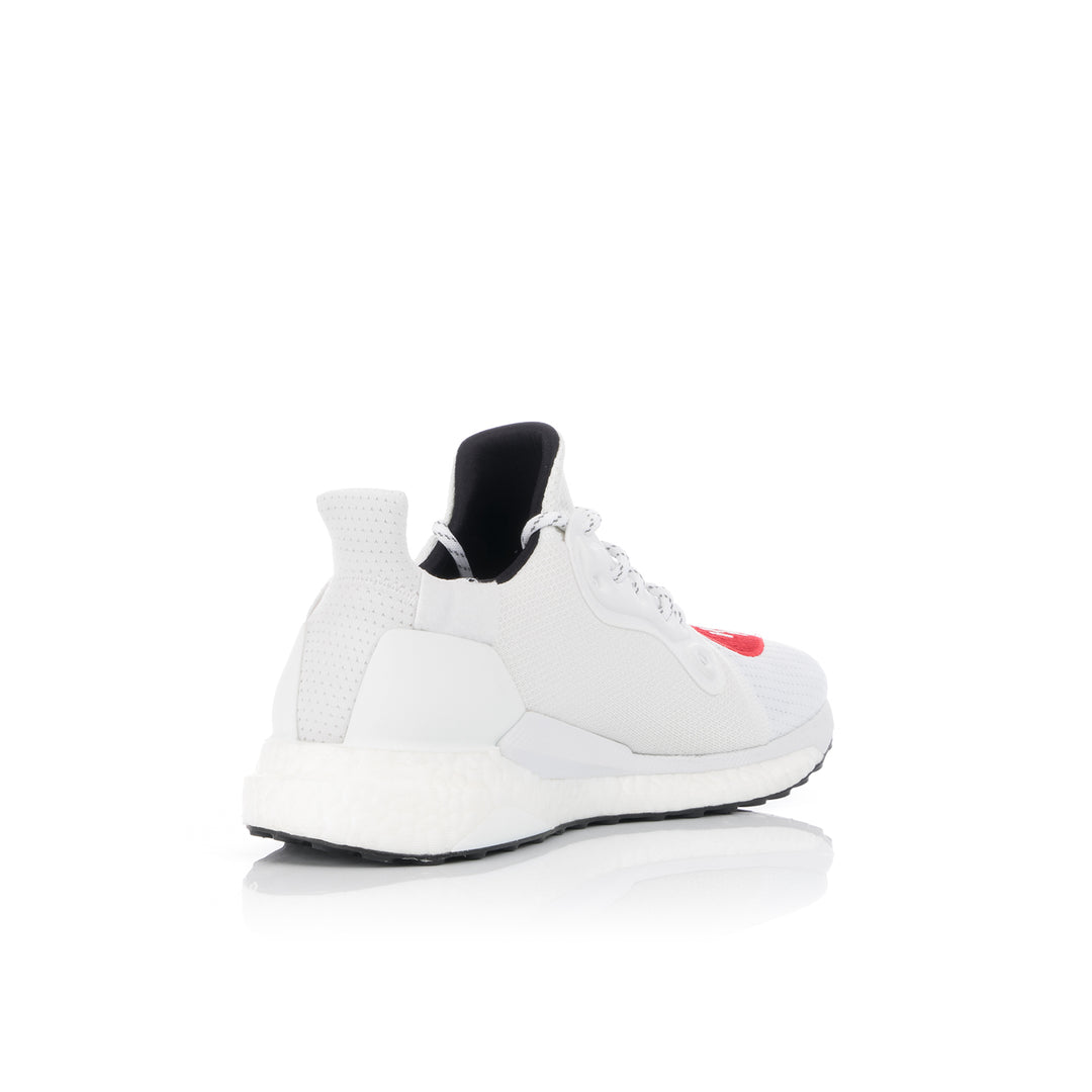 adidas Originals x Pharrell Williams SolarHU Human Made Cloud White / Scarlet - Concrete