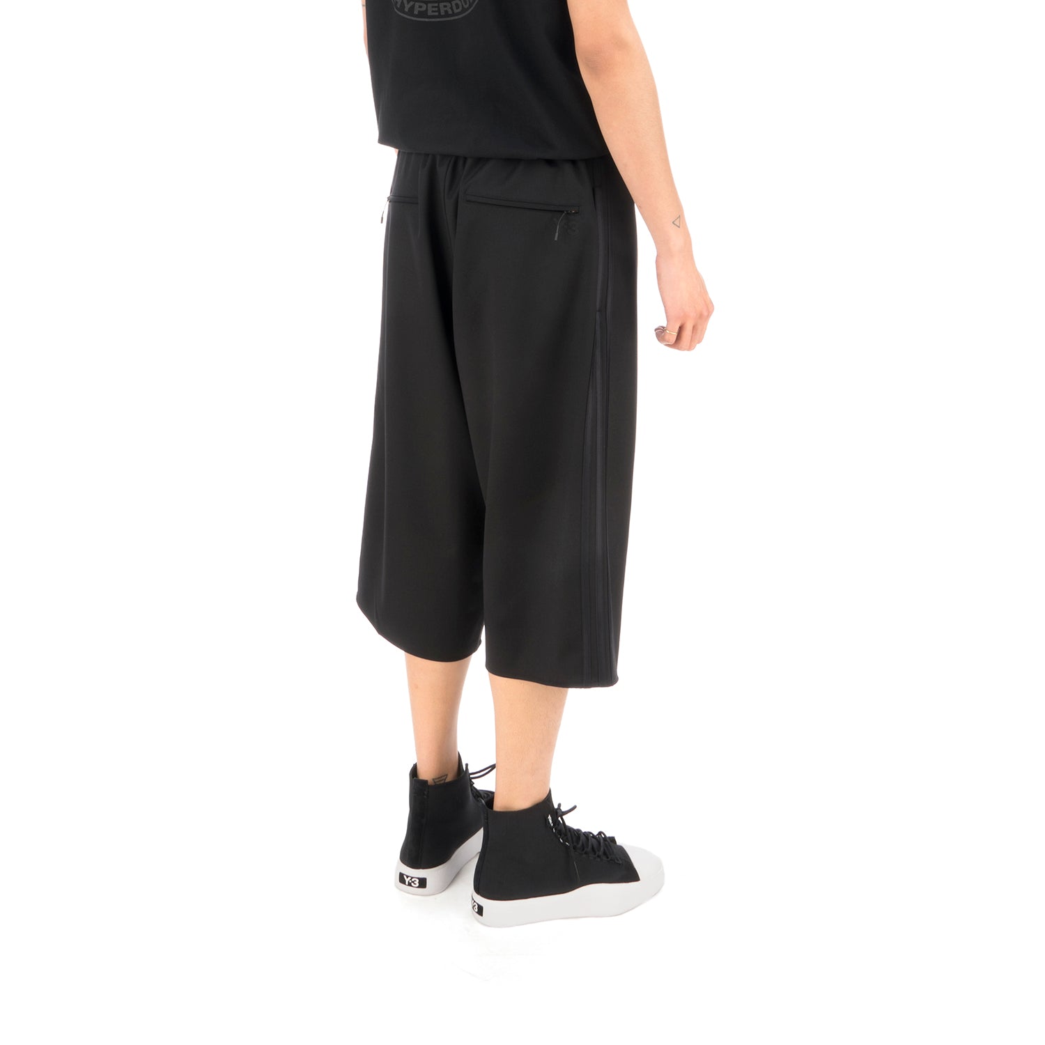 Ý-3 3 STP MATERIAL MIX SHORTS adidas Y-3 | M CRFT 3STP Shorts Black – Concrete