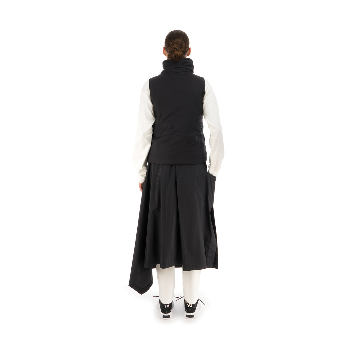 adidas Y-3 | W Asymetric Shell Track Skirt Black - FJ0286 - Concrete