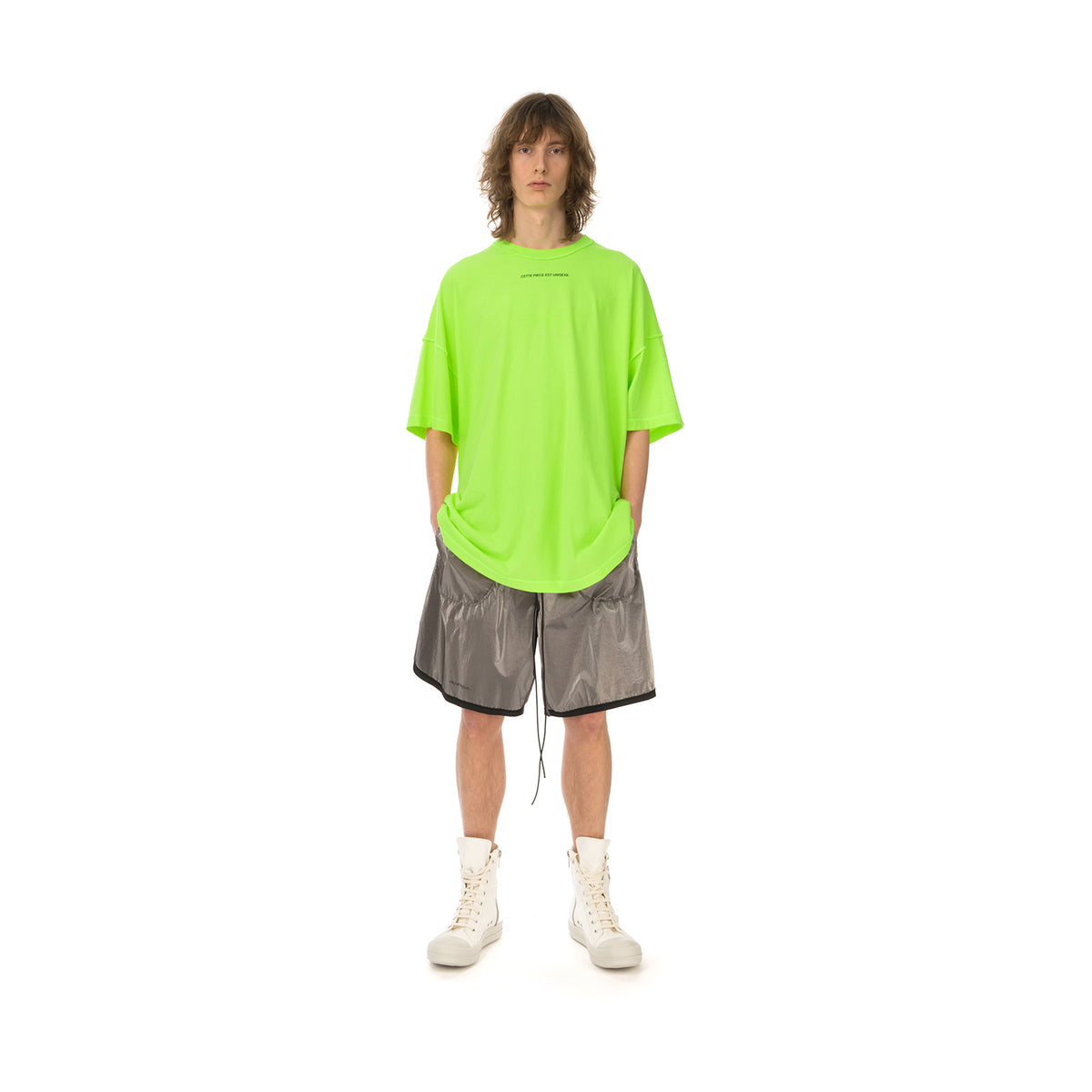 asparagus_ | Inside Out T-Shirt Neon - Concrete
