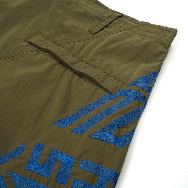 Maharishi Desert Cyclone Pants Triangulation Embroidery Summer Olive - Concrete