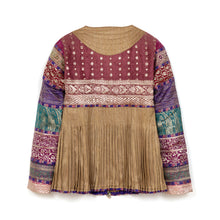 Load image into Gallery viewer, maharishi | W Tibetan Bells Button Jacket Recycle - Concrete