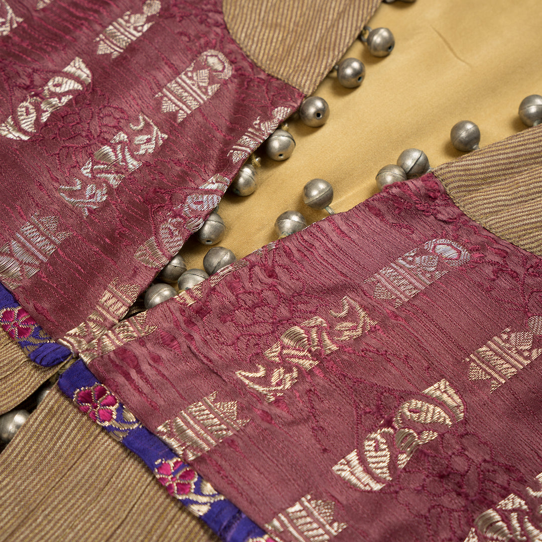 maharishi | W Tibetan Bells Button Jacket Recycle - Concrete
