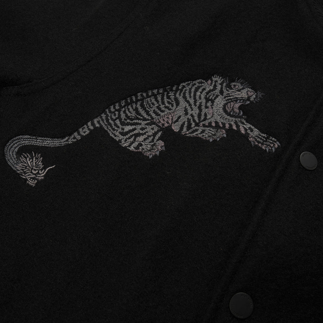 maharishi | Tiger Style Tour Jacket Black - Concrete