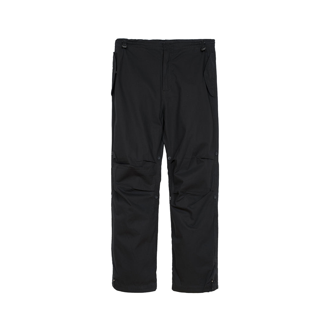 maharishi | Original Snopants Loose Fit Leopard Palm Embroidery Black - Concrete