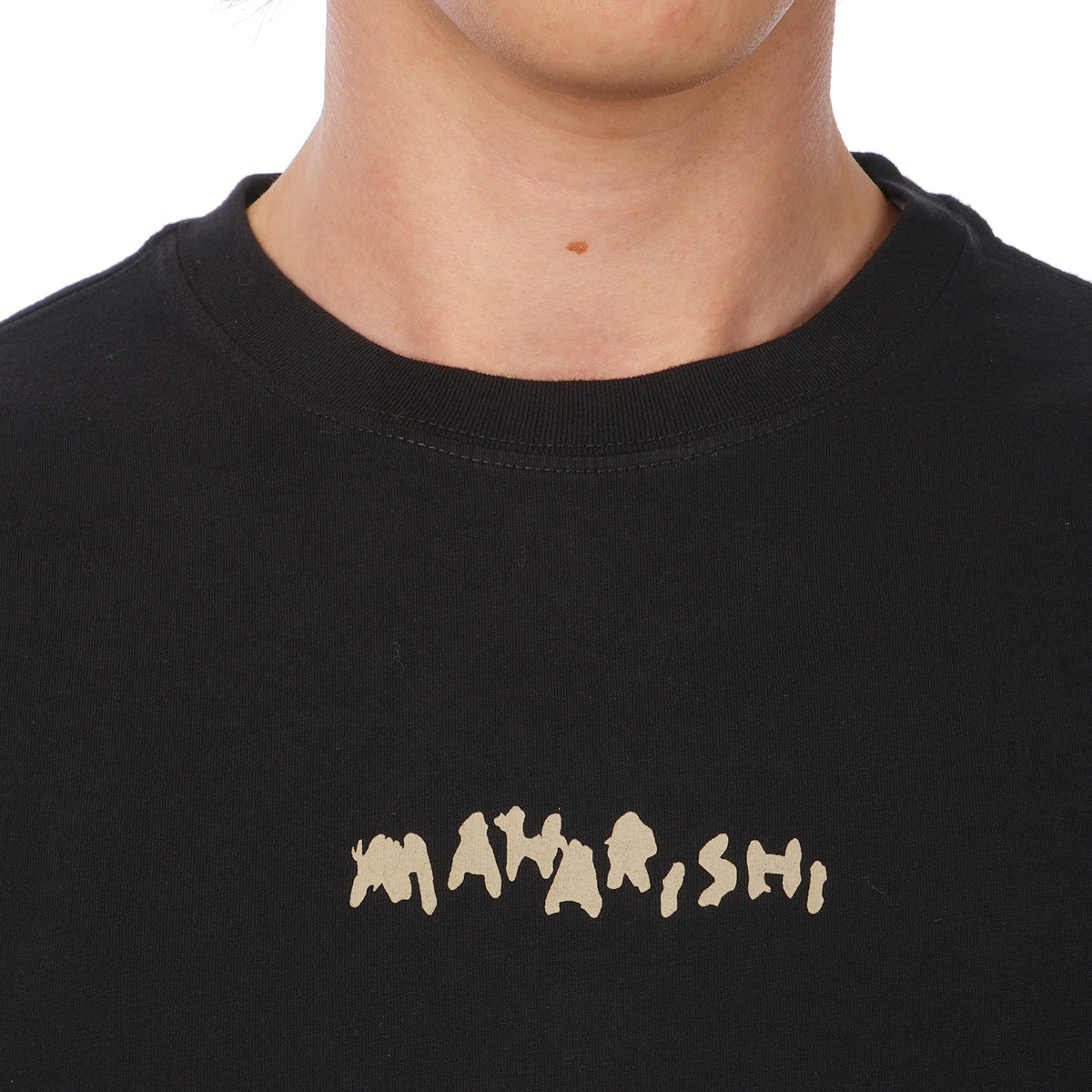 maharishi | Dragon Journey L/S T-Shirt Black - Concrete