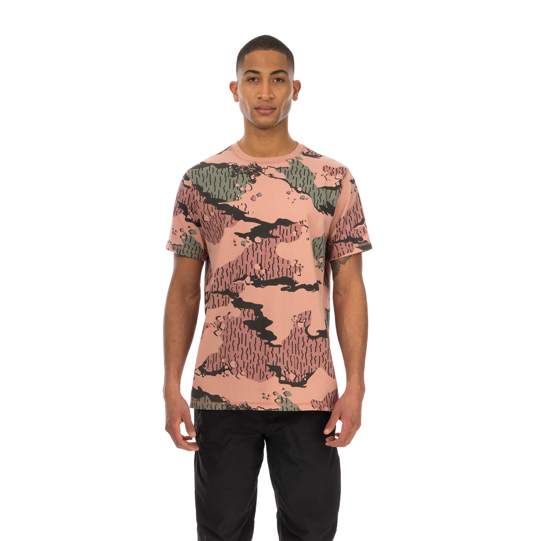 maharishi | Camo Reversible Organic T-Shirt Pink Panther - Concrete