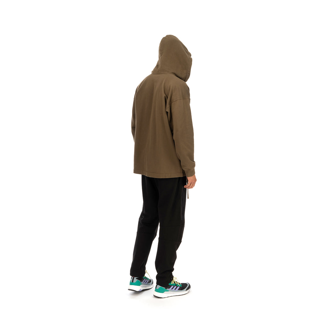 maharishi | Drone Eagle Hooded Sweat Kimono Maha Olive - Concrete
