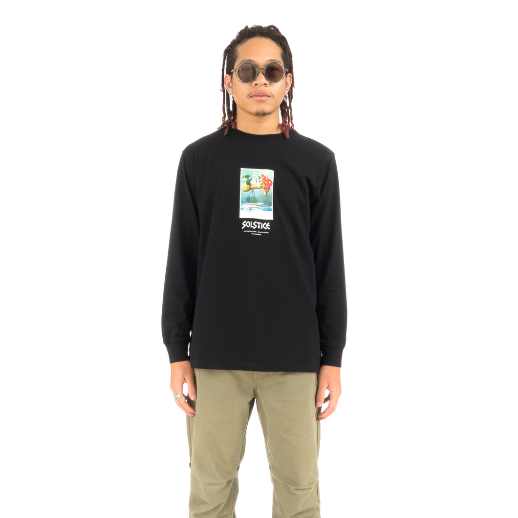 maharishi | Agaric Flight T-Shirt Black - Concrete