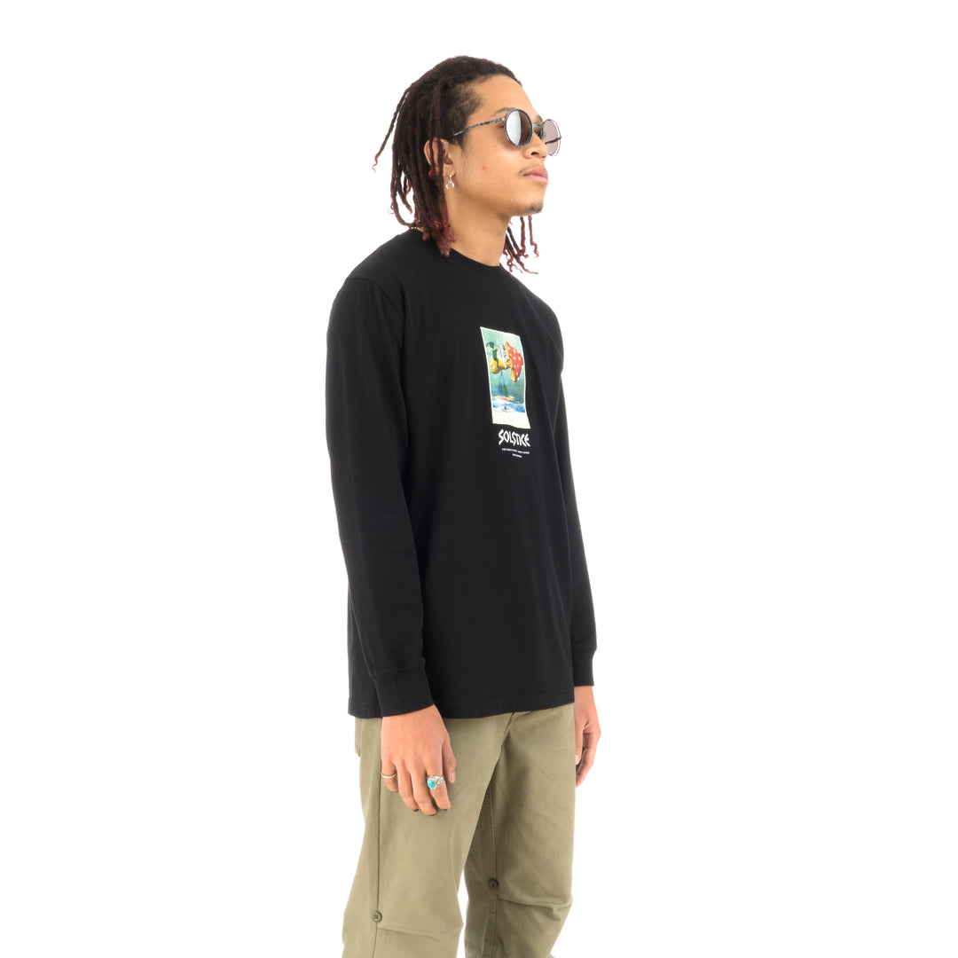 maharishi | Agaric Flight T-Shirt Black - Concrete
