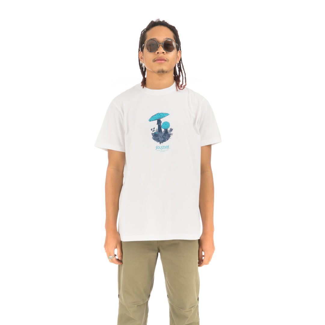 maharishi | Agaric Visions T-Shirt White - Concrete