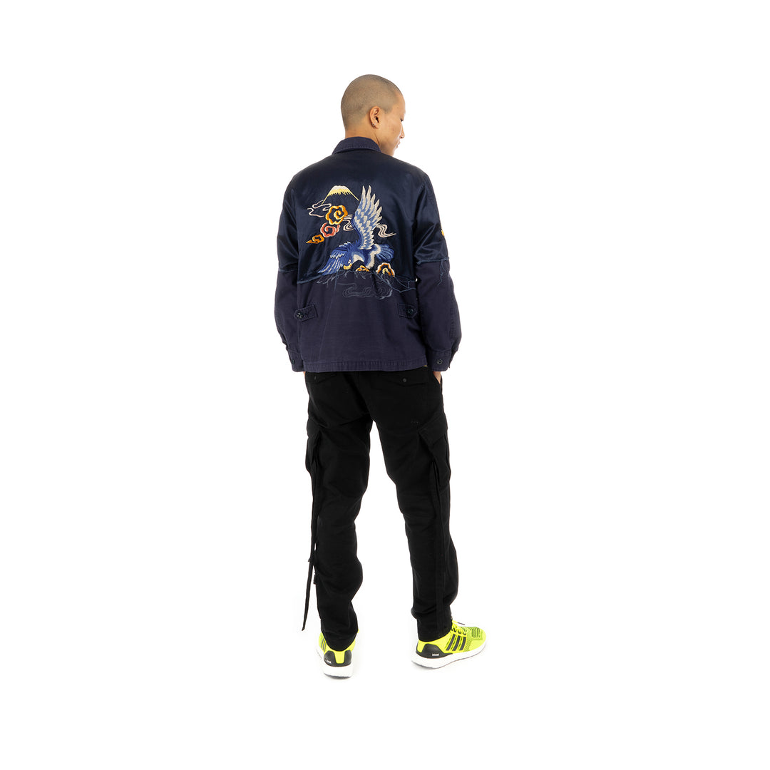 NEIGHBORHOOD | SOUVENIR / CR-JKT Woven Jacket Navy - Concrete