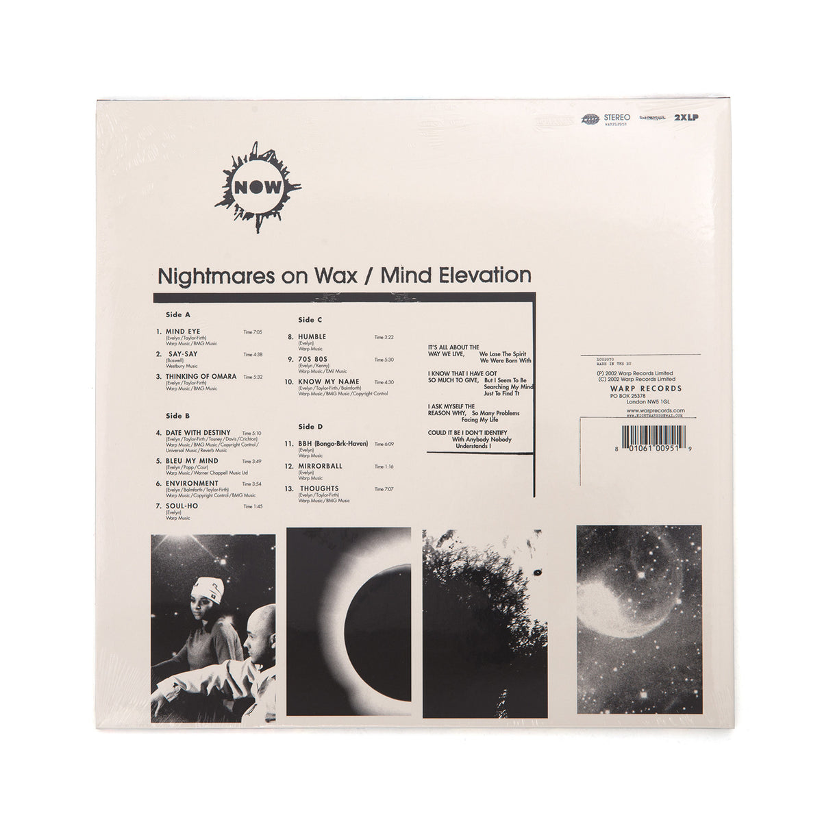 Nightmares On Wax - Mind Elevation 2-LP - Concrete