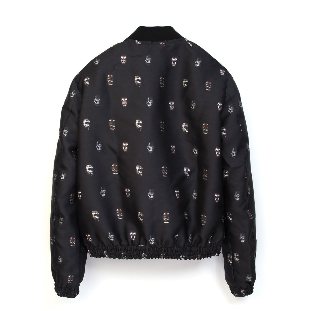 SaintPaul | Bombers Mask Jacket Black - Concrete