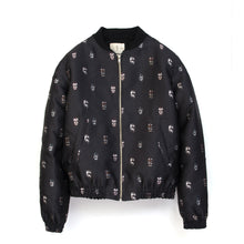 Load image into Gallery viewer, SaintPaul | Bombers Mask Jacket Black - Concrete