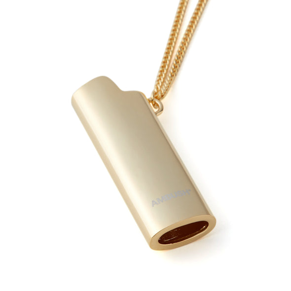 AMBUSH | Lighter Case Necklace Alloy Gold - Concrete