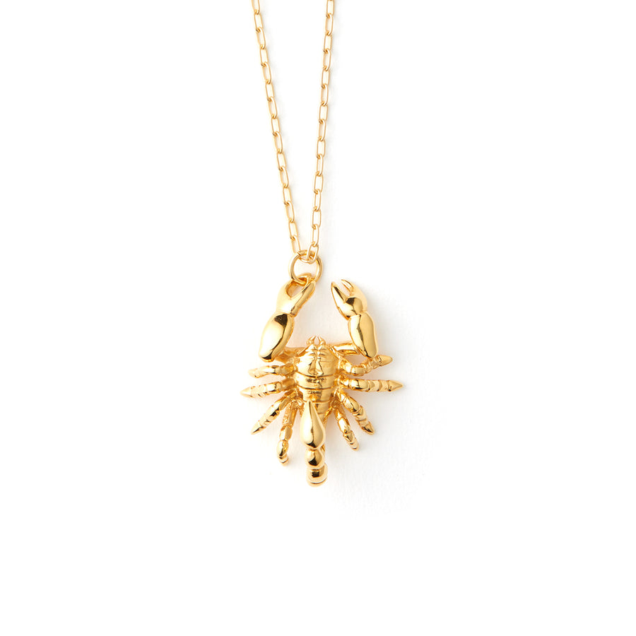 AMBUSH | Scorpion Charm Necklace Gold - Concrete